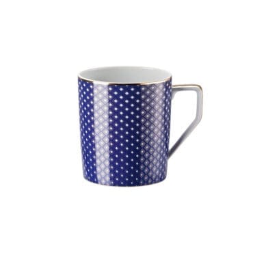 Rosenthal - Bicchiere con manico Francis Carreau Bleu 6pz