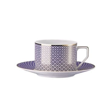 Rosenthal - Tazza combi Francis Carreau Bleu con piattino