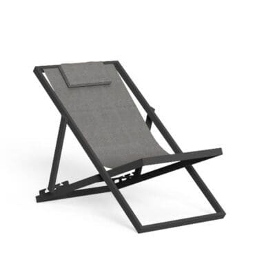 Talenti Sdraio Touch Charcoal Longho Design Palermo