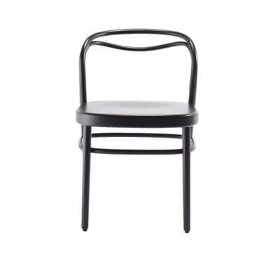 Thonet Sedia Beaulieu Black seduta in Multistrato longho design palermo
