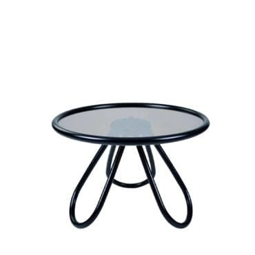 Thonet Tavolino Arck Coffe Table nero piano vetro stop sol longho design palermo
