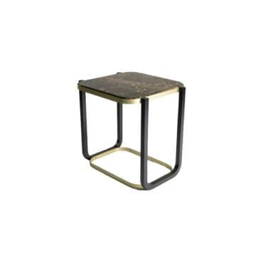 Thonet Tavolino Duet A piano in vetro longho design palermo