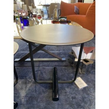 Zanotta Tavolino 627 Toto Piano Cuoio Fango h50 Longho Design Palermo