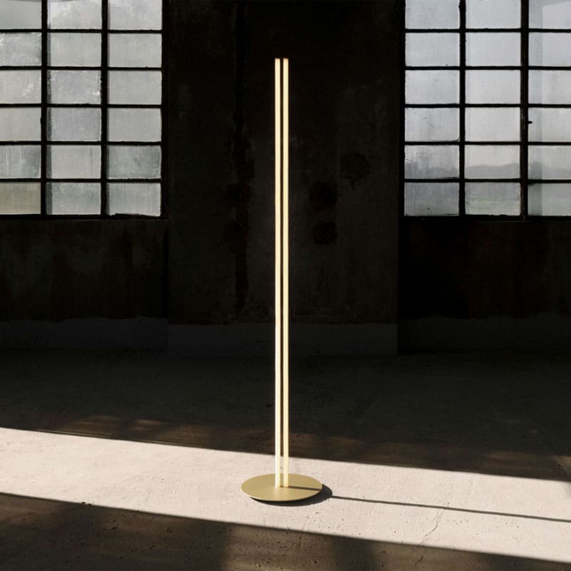 Flos Lampada da terra Coordinates F champagne 3 Longho Design Palermo