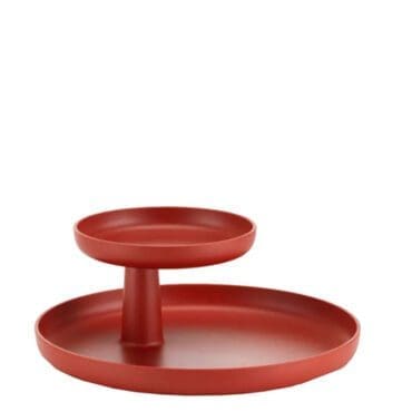 Vitra Centrotavola Rotary Tray mattone scuro Longho Design Palermo