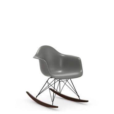Vitra - Eames Armchair RAR Grigio Granito RE pattini acero scuro