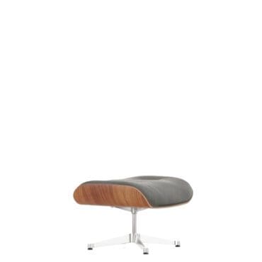 Vitra Lounge chair Ottoman Ciliegio americano grigio umbra base lucido longho design palermo