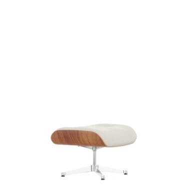 Vitra Lounge chair Ottoman Ciliegio americano neve base lucido longho design palermo