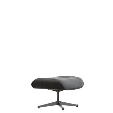 Vitra Lounge chair Ottoman Frassino nero asfalto base nero longho design palermo
