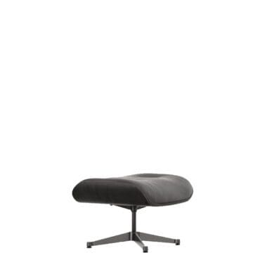 Vitra Lounge chair Ottoman Frassino nero cioccolato base nero longho design palermo