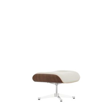 Vitra Lounge chair Ottoman Noce nero pigmentato neve base lucido longho design palermo