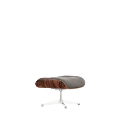 Vitra Lounge chair Ottoman Palissandro Santos Pelle marrone longho design palermo