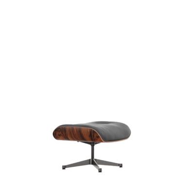 Vitra Lounge chair Ottoman Palissandro Santos nero Base lati neri longho design palermo