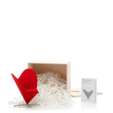 Vitra Miniatura sedia a forma di cuore Longho Design Palermo