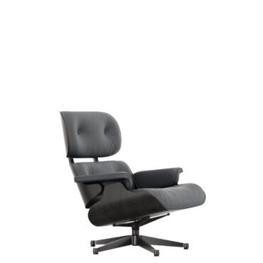 Vitra Poltrona Lounge Chair h84 Frassino nero asfaalto base nero longho design palermo
