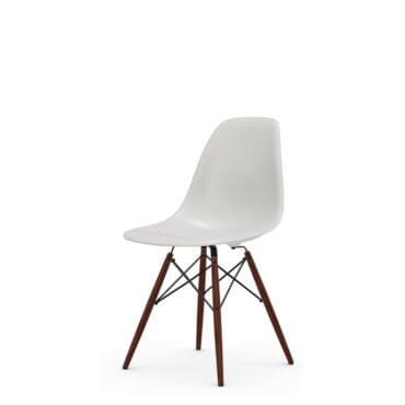 Vitra Seames Plastic Chair DSW acero scuro bianco Longho Design Palermo