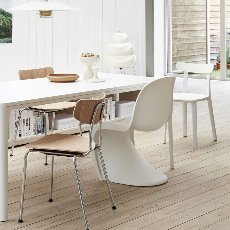 Vitra Sedia Panton Bianco 3 Longho Design Palermo