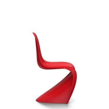 Vitra Sedia Panton Rosso Longho Design Palermo