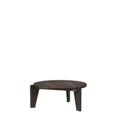 Vitra Tavolino Gueridon Bas Rovere Scuro Longho Design Palermo