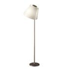 Artemide Lampada da terra Melampo diffusore ecrù struttura bronzo