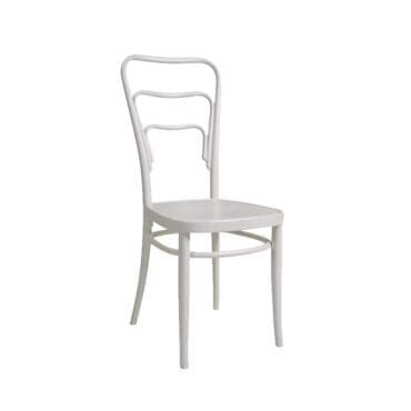Thonet Sedia Vienna 144 faggio bianco seduta multistrato longho design palermo