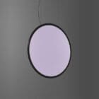 Artemide Lampada a Sospensione Discovery Vertical 70 Violet Integralis Nero App Compatible longho design palermo