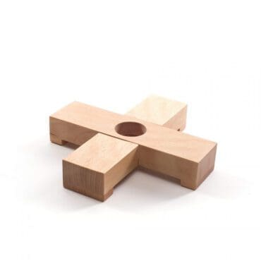 Seletti Base in Legno per lampada linea led longho design palermo