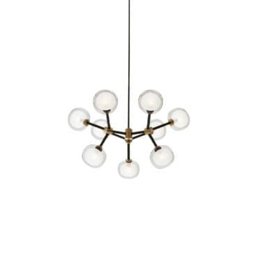 Tooy - Chandelier Nabila 552.19L bronzo champagne
