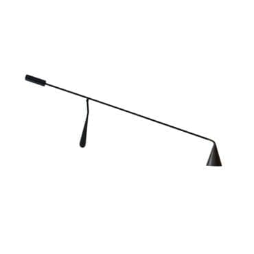Tooy - Lampada da parete Gordon 561.49 nero opaco