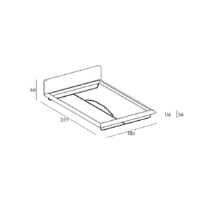 Living Divani Letto Avalon Bed longho design palermo