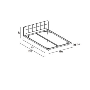 Living Divani Letto Rod Bed longho design palermo