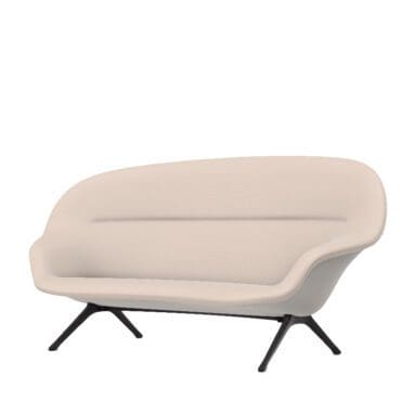 Vitra Divano Abalon sofà beige crema longho design palermo