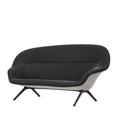 Vitra Divano Abalon sofà grigio nero longho design palermo