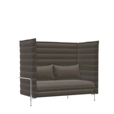 Vitra Divano Alcove Sofa imbottitura lounge tessuto F40 Warmgrey longho design palermo