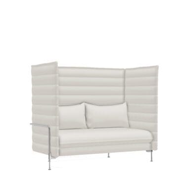 Vitra Divano Alcove Sofa imbottitura lounge tessuto F40 crema longho design palermo