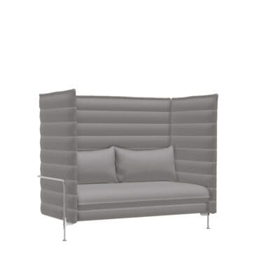 Vitra Divano Alcove Sofa imbottitura lounge tessuto F40 stone grey longho design palermo