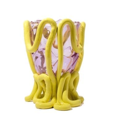 Corsi Design Vaso Indian Summer XL lilla giallo fluo Longho Design Palermo