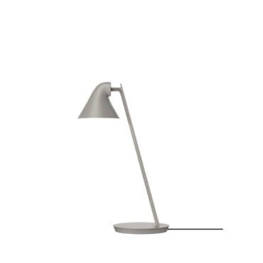 Louis Poulsen Lampada da tavolo NJP Mini Grigio alluminio longho design palermo