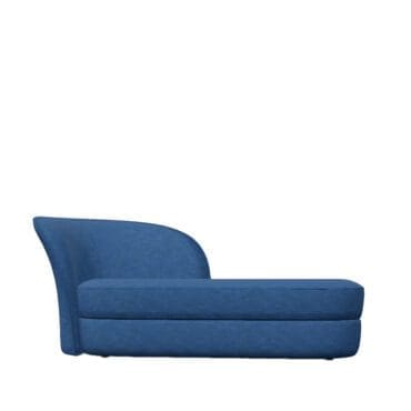 Moooi - Chaise Lounge Aldora rivestita in Tessuto