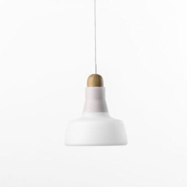 Brokis Lampada a sospensione Shadows XL d26 rovere europeo bianco Longho Design Palermo