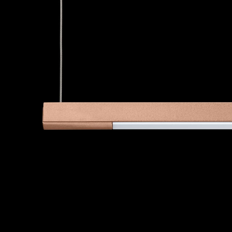 Cini&Nils Lampada a sospensione Cordina Lineare ororosa Longho Design Palermo