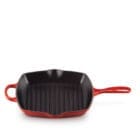 Le Creuset Bistecchiera Skillet quadrata Evolution Ciliegia 2 Longho Design Palermo