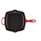 Le Creuset Bistecchiera Skillet quadrata Evolution Ciliegia 3 Longho Design Palermo