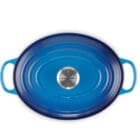 Le Creuset Casseruola Cocotte Ovale Evolution Azure Blu 3 Longho Design Palermo