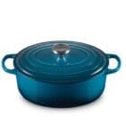 Le Creuset Casseruola Cocotte Ovale Evolution Deep Teal 1 Longho Design Palermo