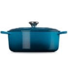 Le Creuset Casseruola Cocotte Ovale Evolution Deep Teal 2 Longho Design Palermo
