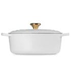 Le Creuset Casseruola Cocotte Ovale Evolution White 2 Longho Design Palermo