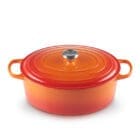 Le Creuset Casseruola Cocotte ovale Evolution 33 Arancio Longho design palermo 001
