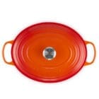Le Creuset Casseruola Cocotte ovale Evolution 33 Arancio Longho design palermo 003