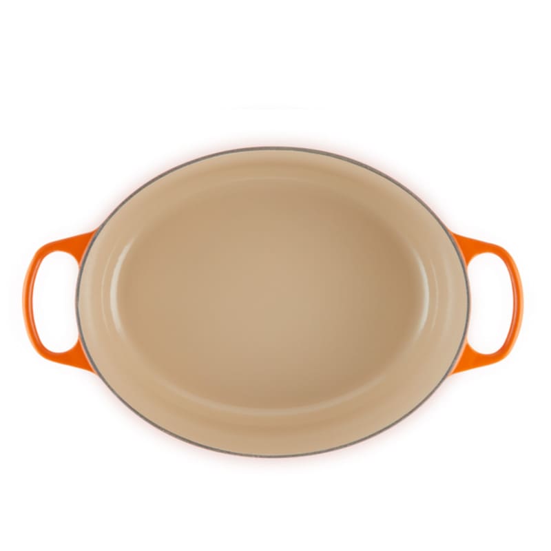 Le Creuset Casseruola Cocotte ovale Evolution 33 Arancio Longho design palermo 004